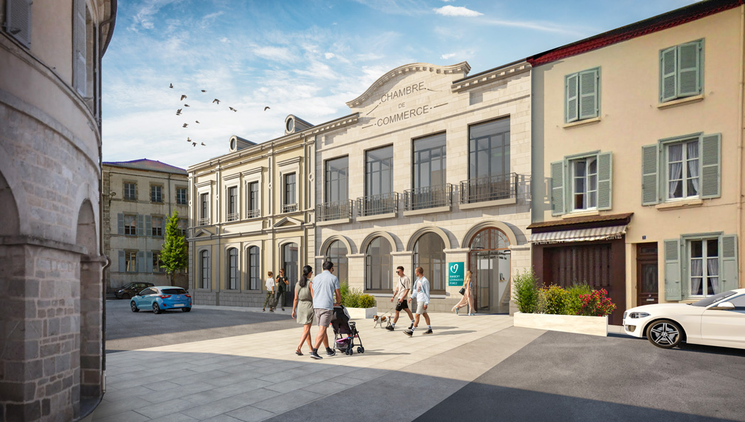 Siège de la communauté de commune d&rsquo;Ambert – Livradois Forez (26)