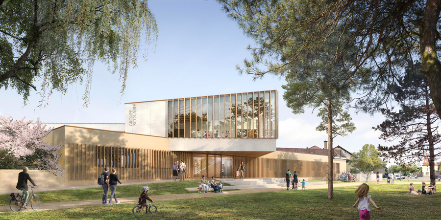 École primaire – Pouilly-sous-Charlieu (42)