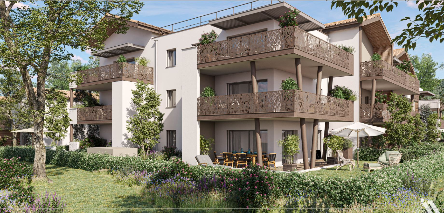 Immeubles, logements intermédiaires et maisons « La Canopée » – Valence (26)