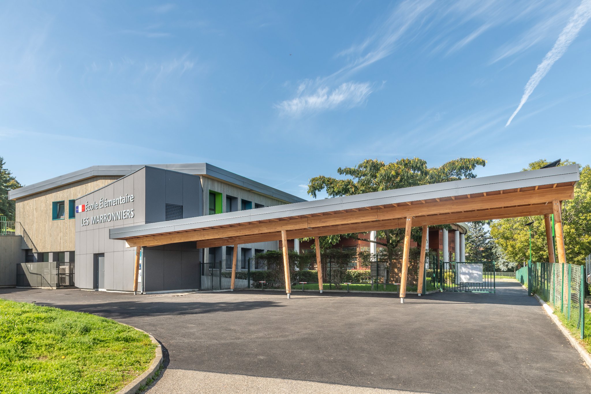 Groupe Scolaire Les Marronniers- Rehabilitation lourde en site occupé
